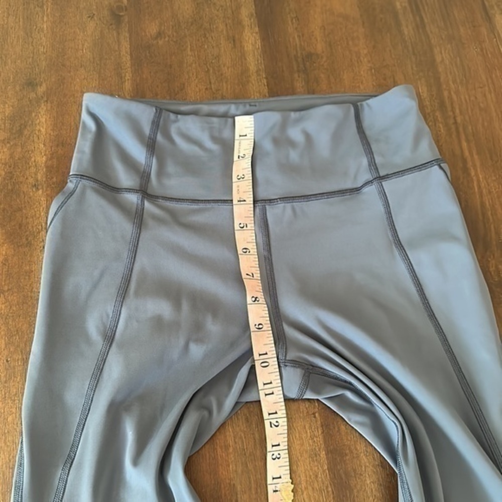 Athleta lightning tight iron blue color, size medium - Picture 8 of 10